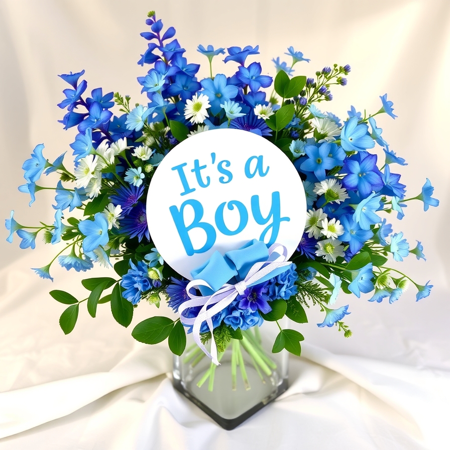 It's a Boy Bouquet